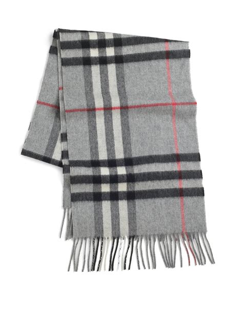 burberry grey scarf